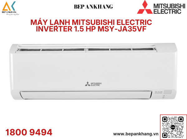 Máy lạnh Mitsubishi Electric Inverter 1.5 HP MSY-JA35VF - Hot 2026